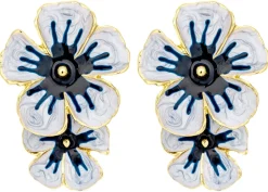 Orecchini a perno - Grey Hawaii