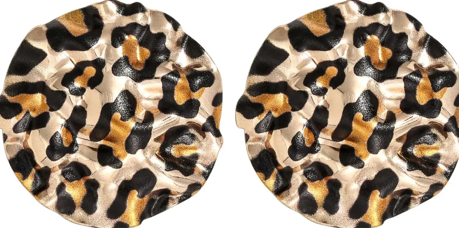 Orecchini a perno - Hammered Leo