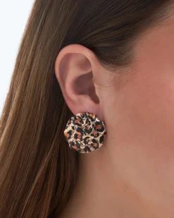 Orecchini a perno - Hammered Leo
