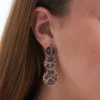 Orecchini a perno - Leo Circles