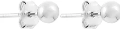 Orecchini a perno - Little Silver