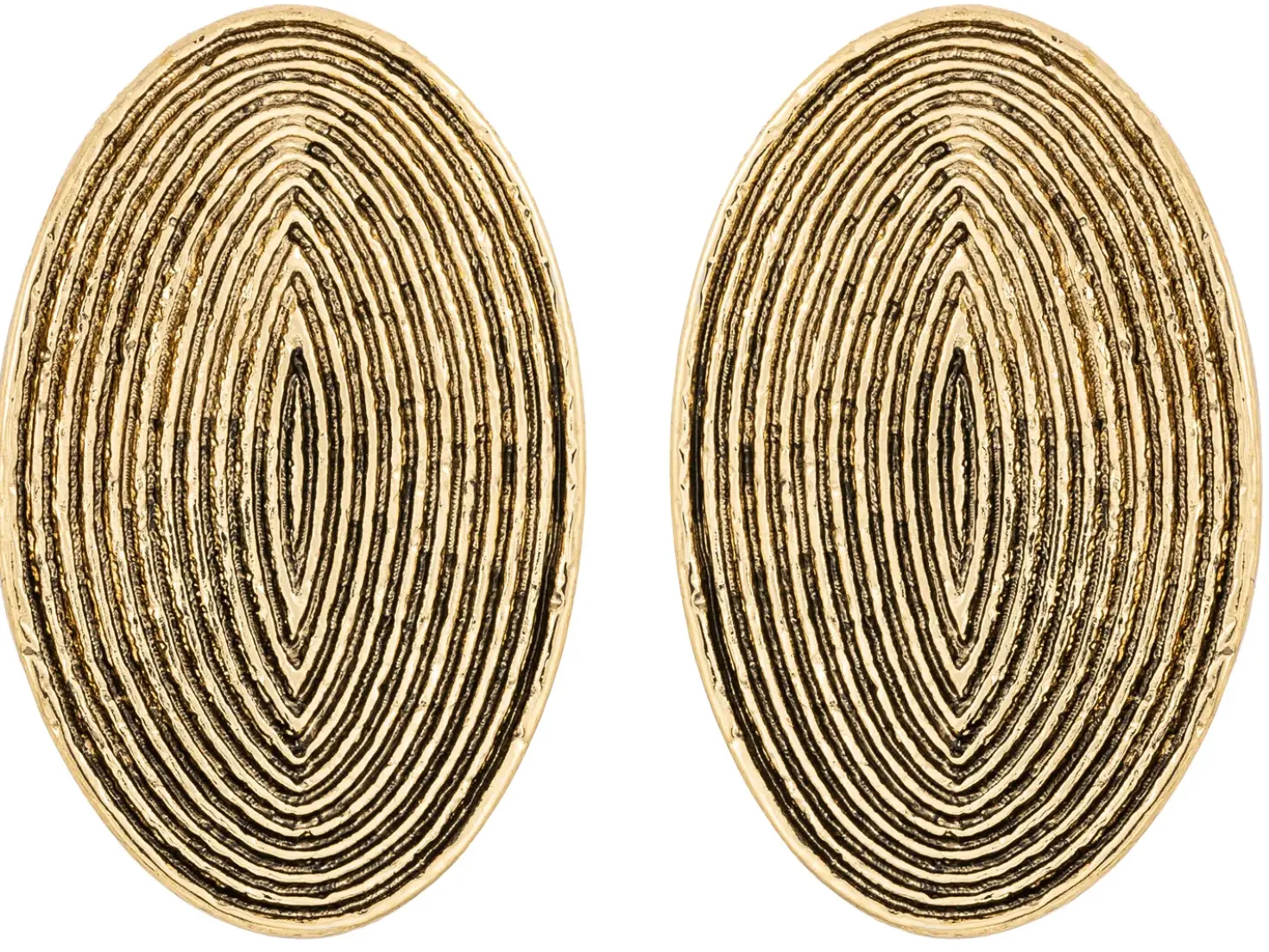 Orecchini a perno - Old Oval