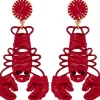 Orecchini a perno - Paperstraw Claws