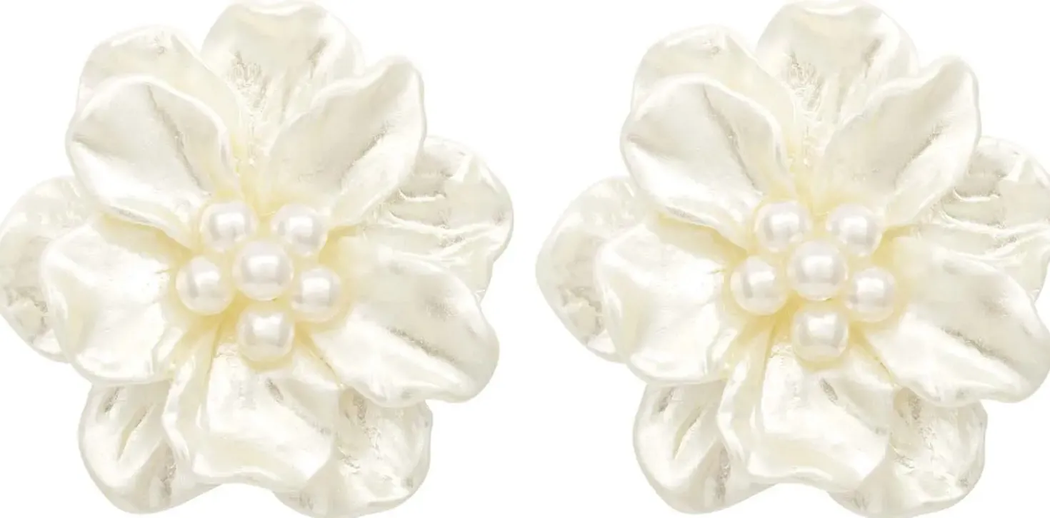 Orecchini a perno - Pearl Petals