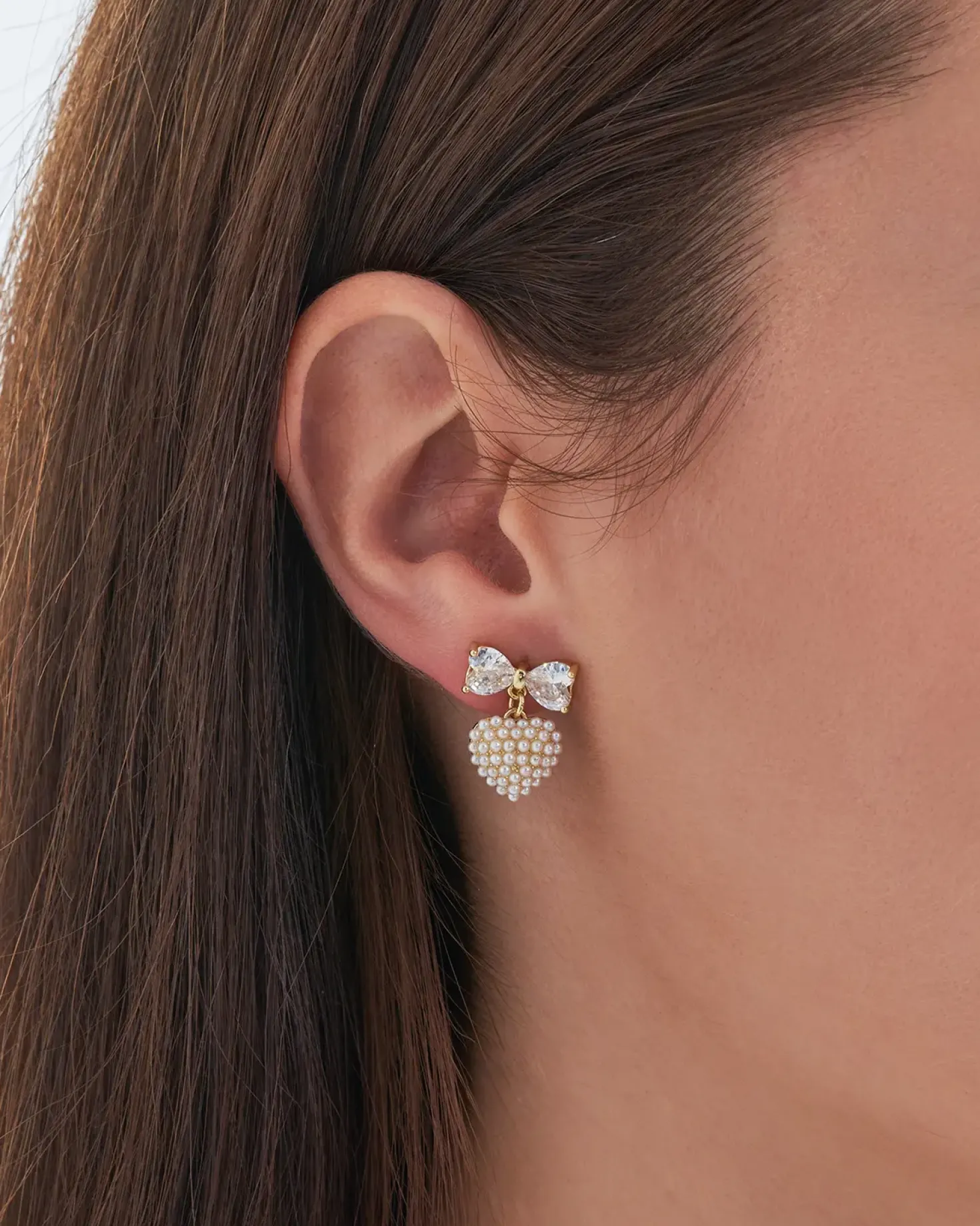 Orecchini a perno - Pearl Love