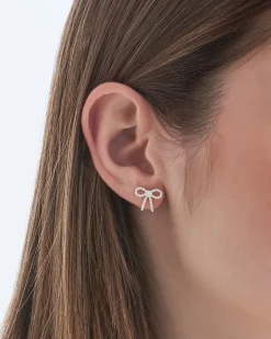 Orecchini a perno - Pearly Bow