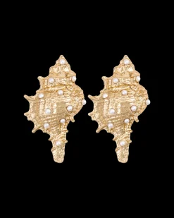 Orecchini a perno - Pearly Shell