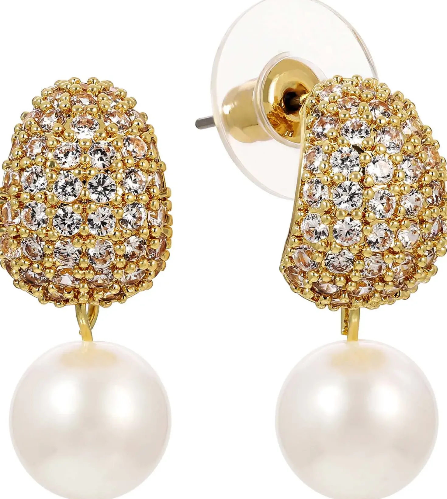 Orecchini a perno - Pearly Catch