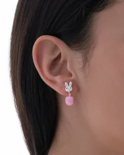Orecchini a perno - Pink Easter