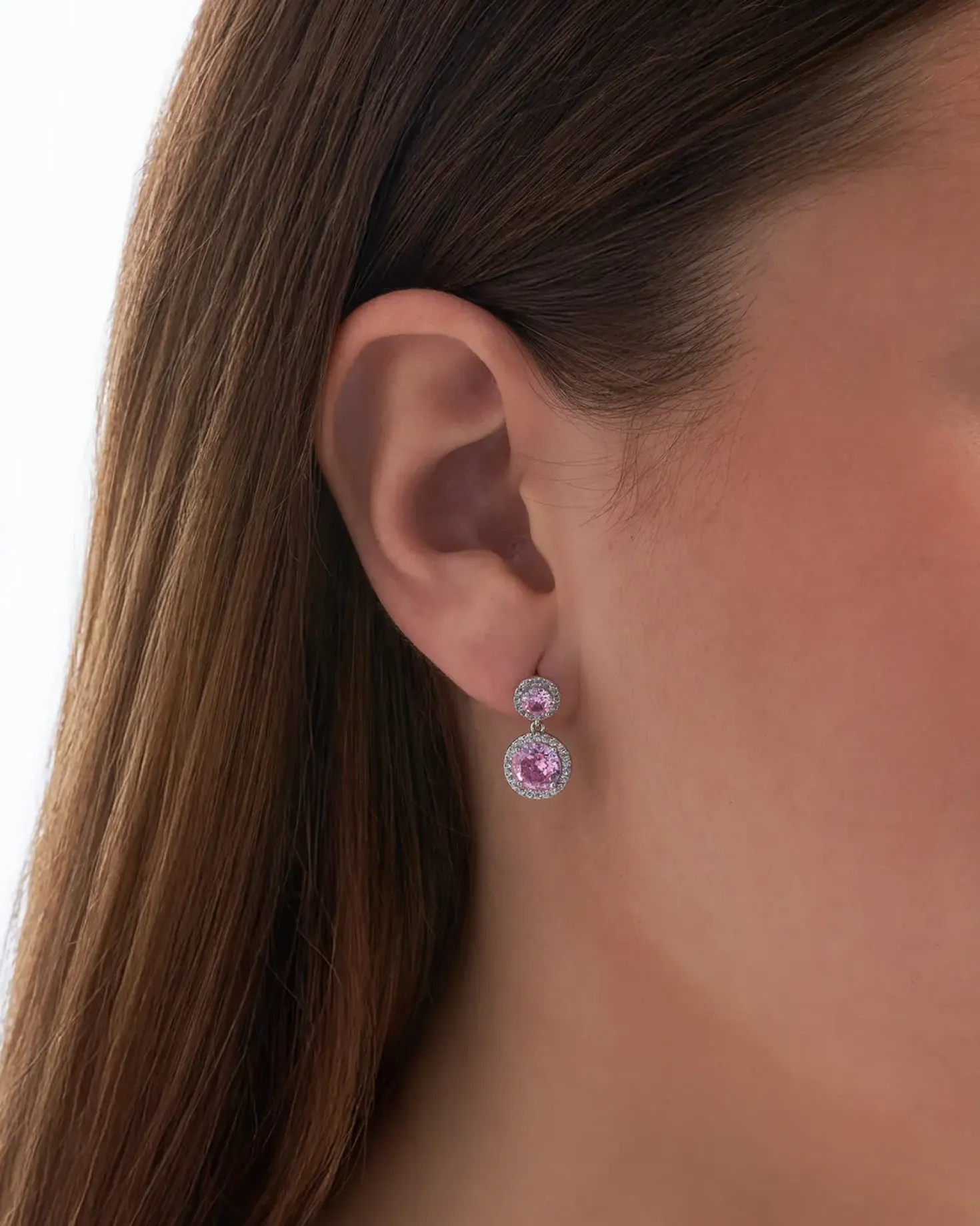 Orecchini a perno - Pink Glam