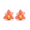 Orecchini a perno - Pink Orchid