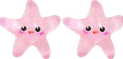 Orecchini a perno - Pink Starfish