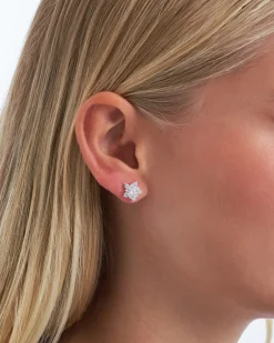 Orecchini a perno - Pretty Snowflake