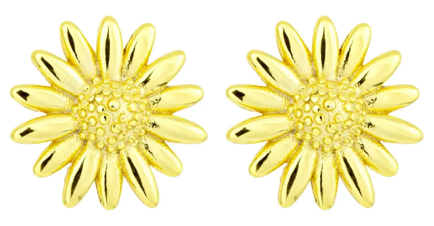 Orecchini a perno - Radiant Flower