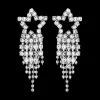 Orecchini a perno - Rhinestone Stars