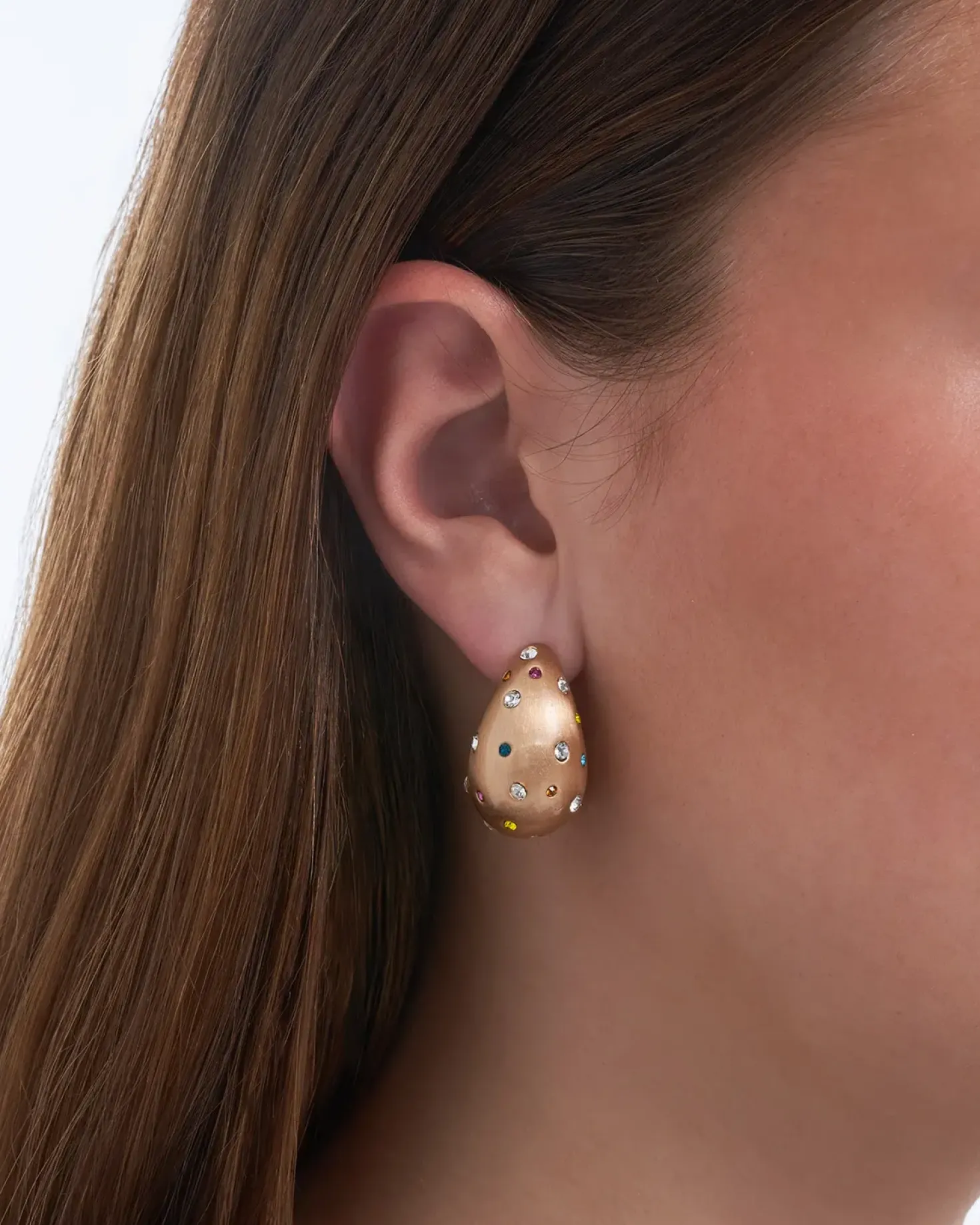 Orecchini a perno - Rhinestone Glow