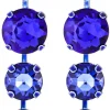 Orecchini a perno - Saphire Blue