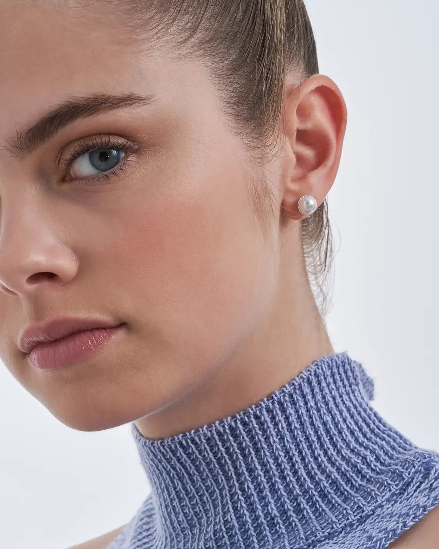 Orecchini a perno - Shimmering Pearl