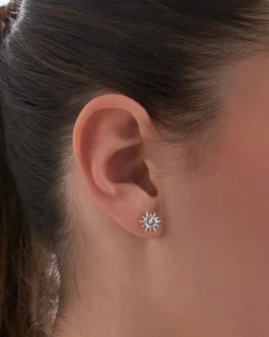 Orecchini a perno - Silver Shine
