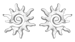 Orecchini a perno - Silver Shine