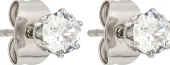 Orecchini a perno - Silver Classic