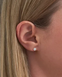 Orecchini a perno - Silver Shell