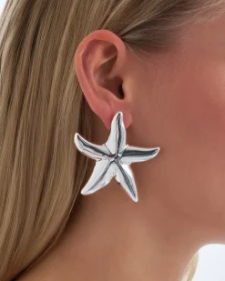 Orecchini a perno - Silver Statement
