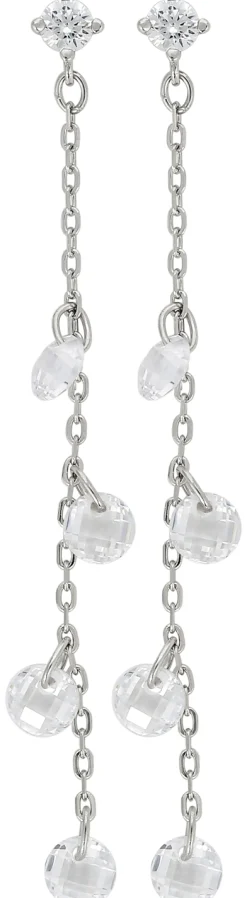 Orecchini a perno - Silver Light