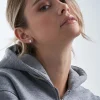 Orecchini a perno - Silver Sparkle