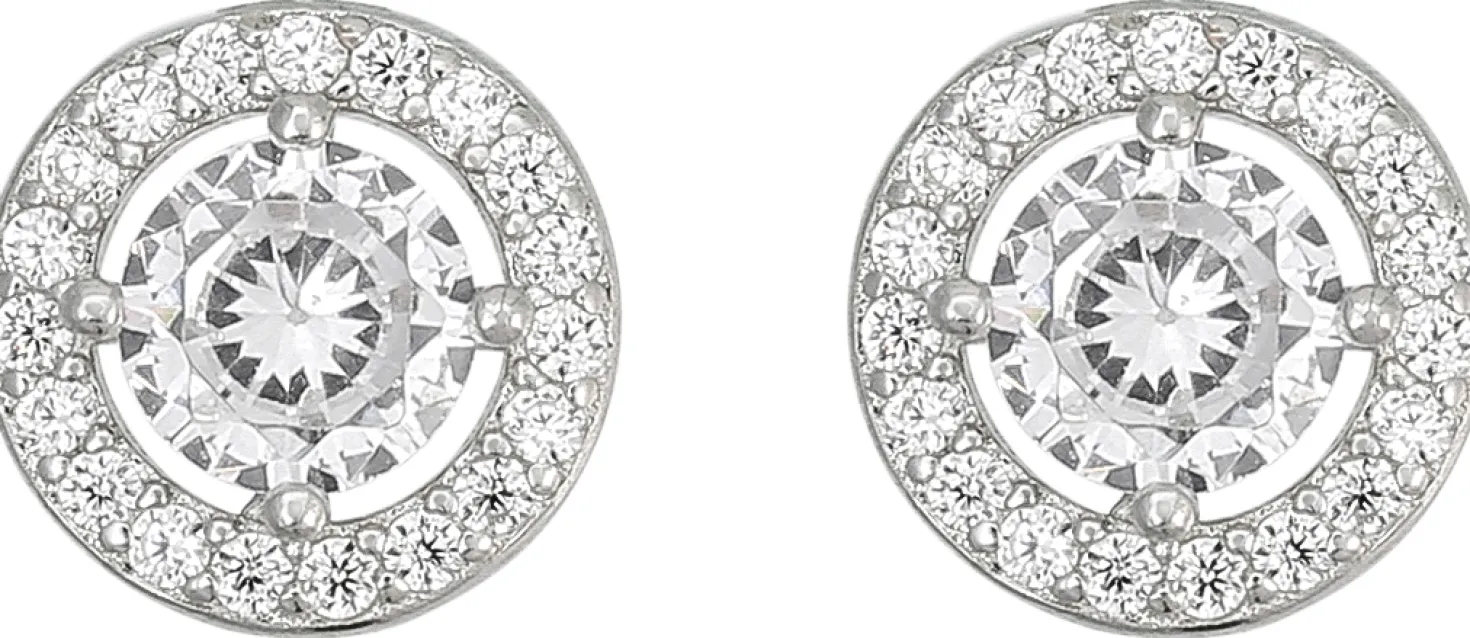 Orecchini a perno - Silver Sparkle