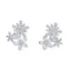 Orecchini a perno - Snowflake Trio