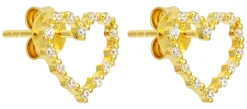 Orecchini a perno - Sparkling Hearts