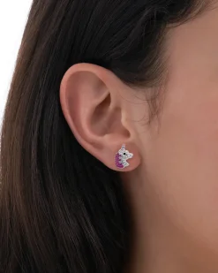 Orecchini a perno - Sparkling Unicorn