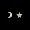 Orecchini a perno - Sparkling Moon