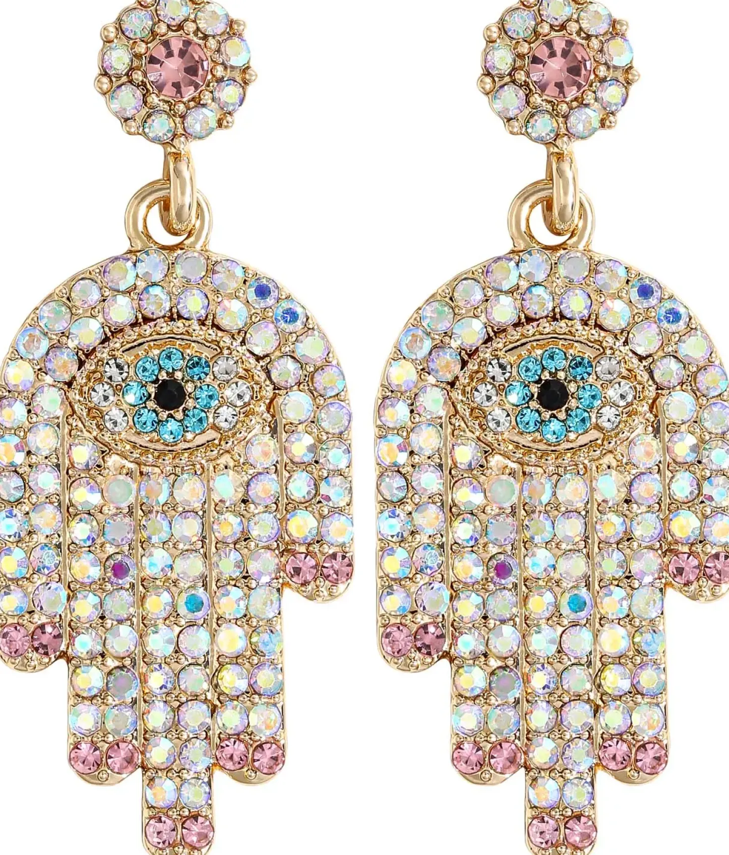 Orecchini a perno - Sparkling Hand