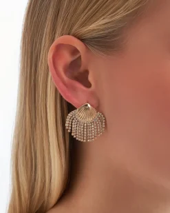 Orecchini a perno - Sparkly Shells