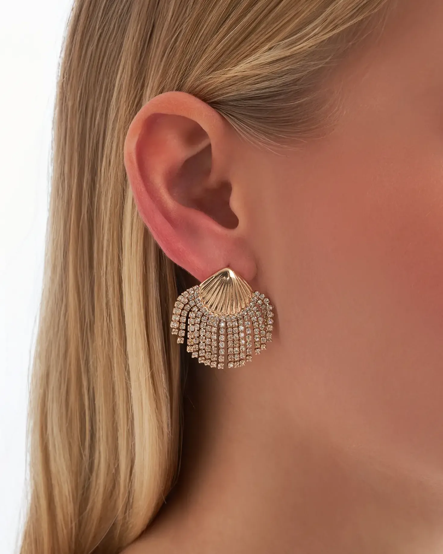 Orecchini a perno - Sparkly Shells