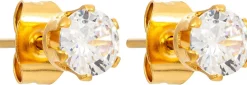 Orecchini a perno - Steel Sparkle