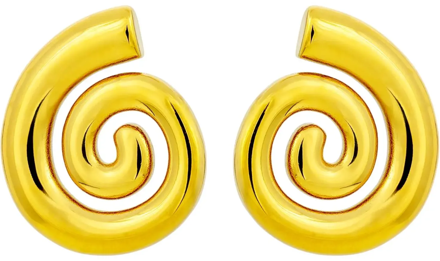 Orecchini a perno - Steel Spiral