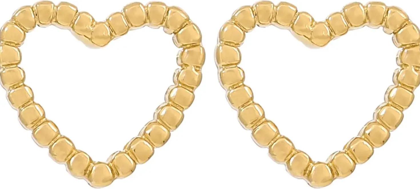 Orecchini a perno - Stylish Hearts