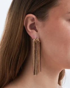Orecchini a perno - Sunshine Tassel