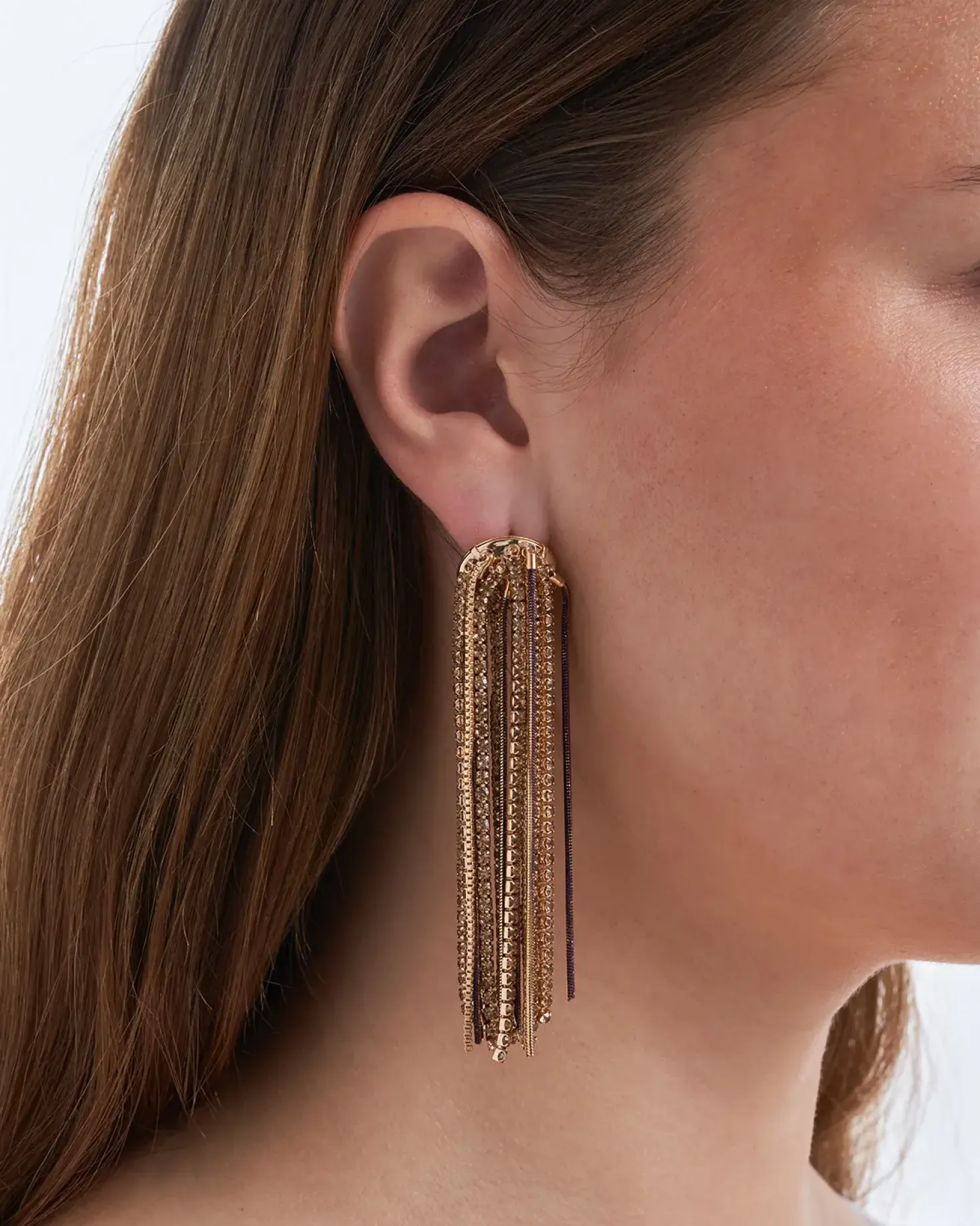 Orecchini a perno - Sunshine Tassel