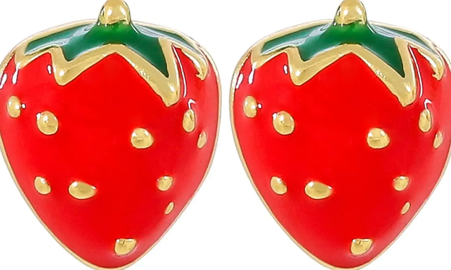 Orecchini a perno - Sweet Strawberry