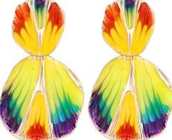 Orecchini a perno - Tropical Ginkgo
