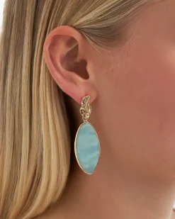 Orecchini a perno - Turquoise Gem