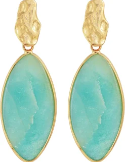 Orecchini a perno - Turquoise Gem