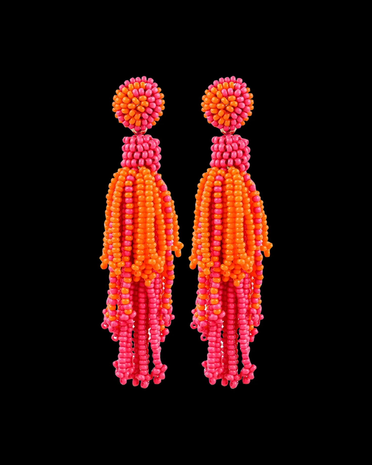Orecchini a perno - Vibrant Tassel