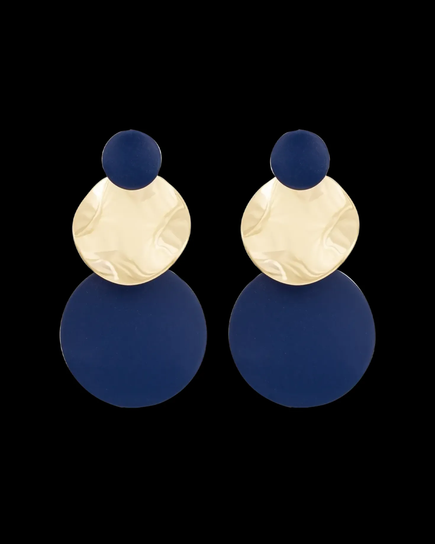 Orecchini a perno - Wavy Discs