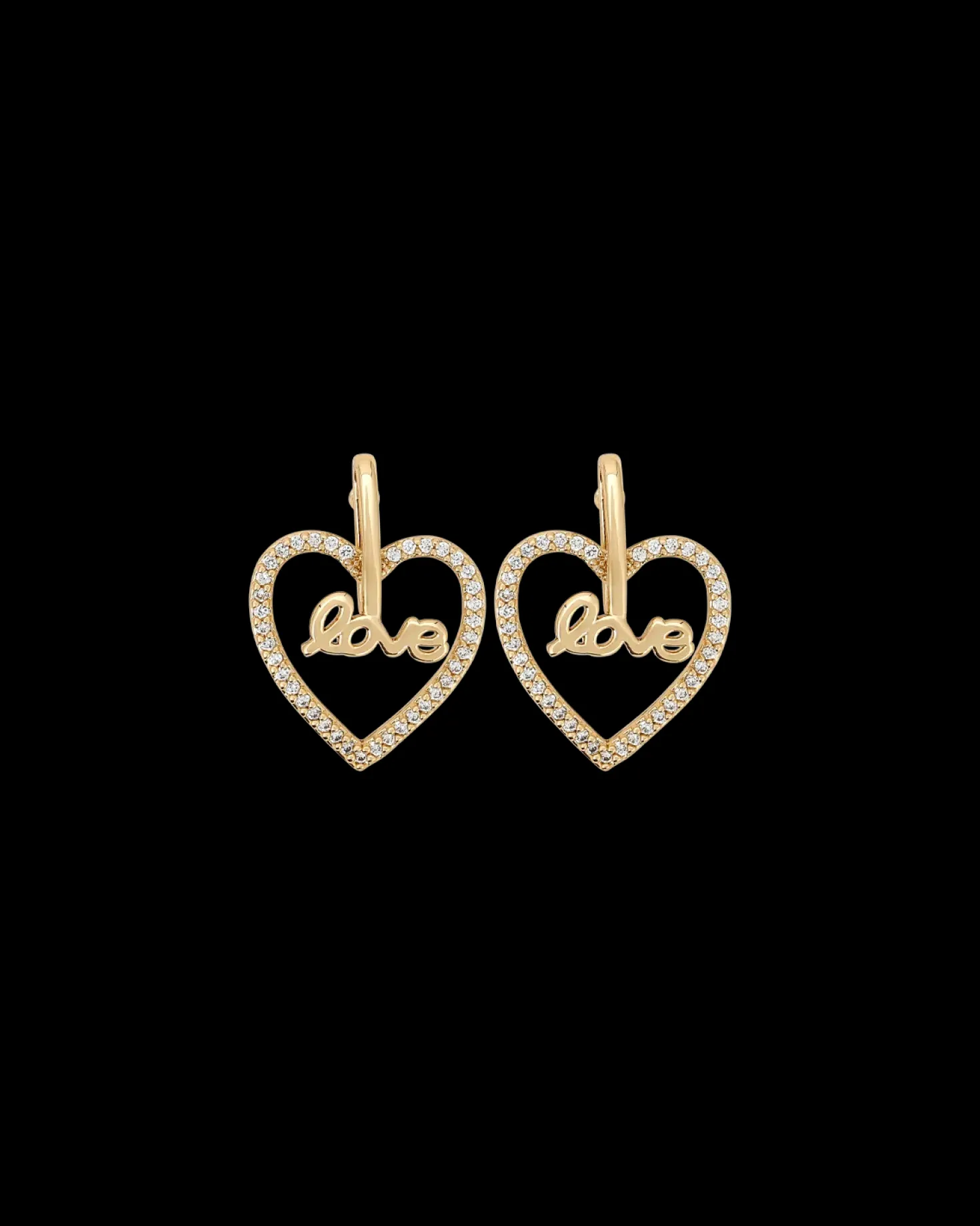 Orecchini a perno - Wonderful Love