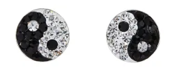 Orecchini a perno - Ying & Yang